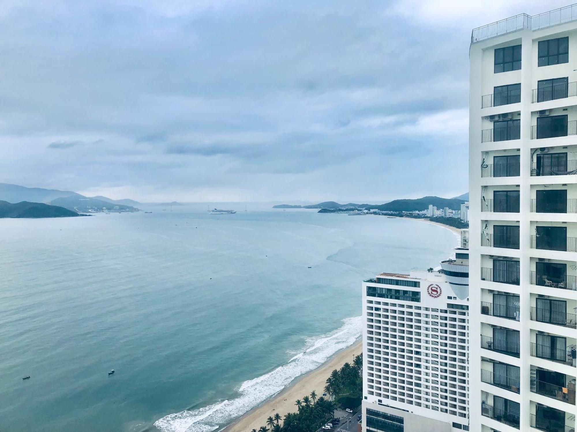 Can Ho Gold Coast O Nha Trang View Bien - Vivastay Exteriér fotografie